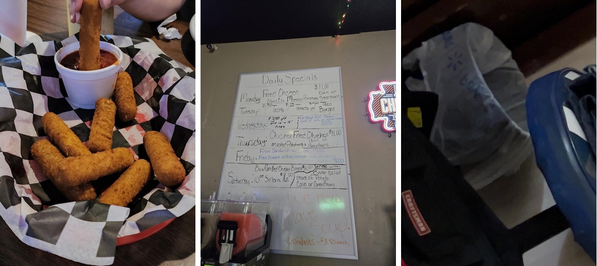 "Pizza" Parlor Menu