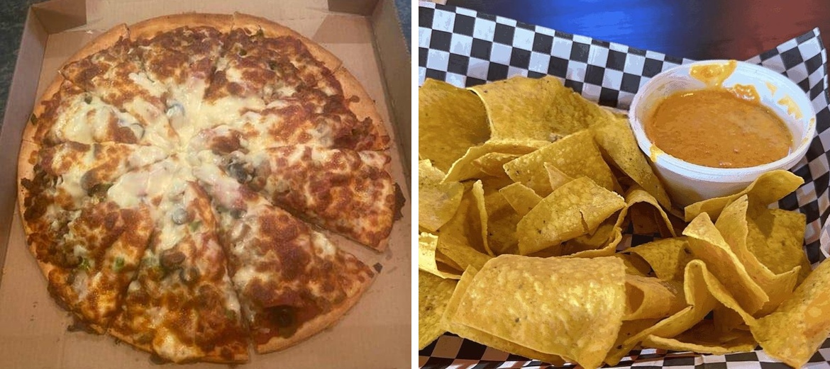 "Pizza" Parlor Menu